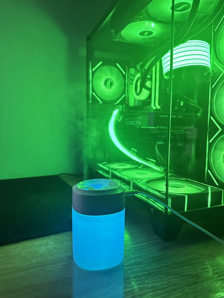 Difuzor Aromaterapie cu LED Rgb