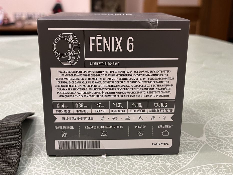 Часовник Garmin Fenix 6