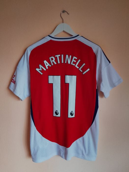 Tricou Fotbal Arsenal #11 Martinelli 2024/25 Home