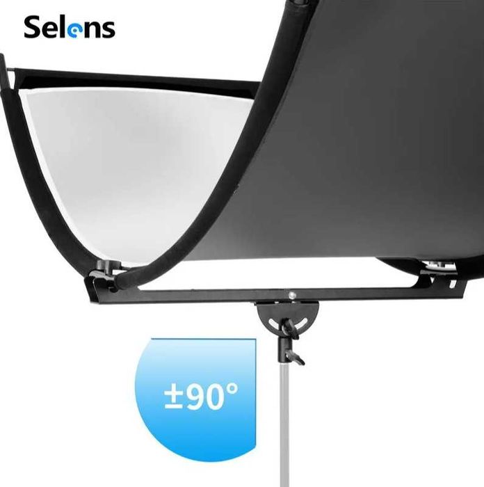 Отражатель света Selens 70X110 sm | curved reflector U shaped |