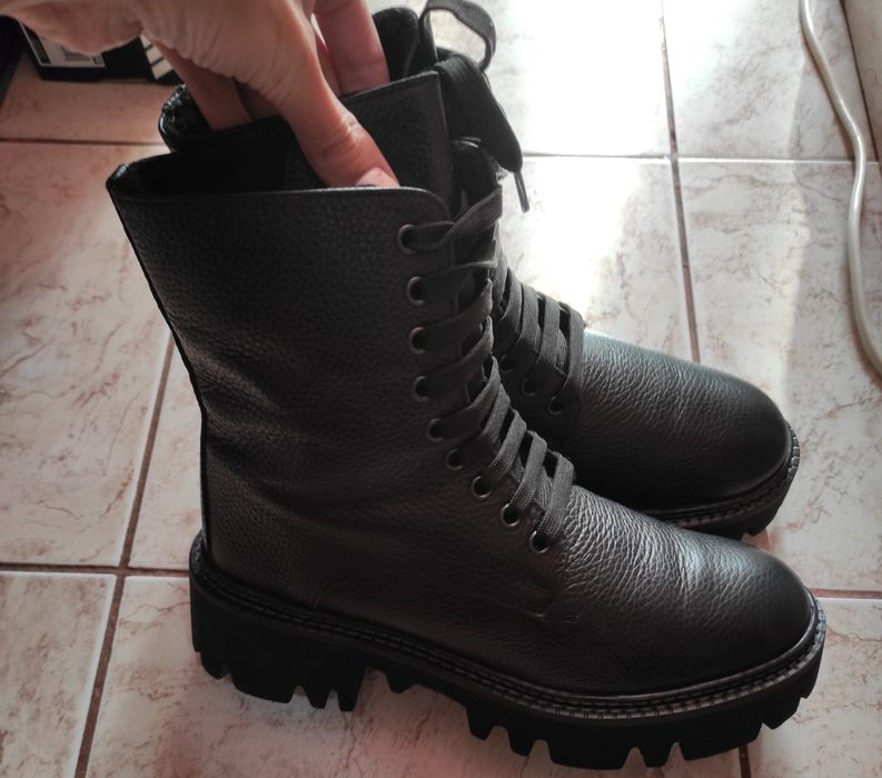 Ghete dama/ cadenzza piele naturala