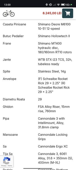 Cannondale Trail SL 2 XL