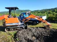 Vand miniexcavator kubota