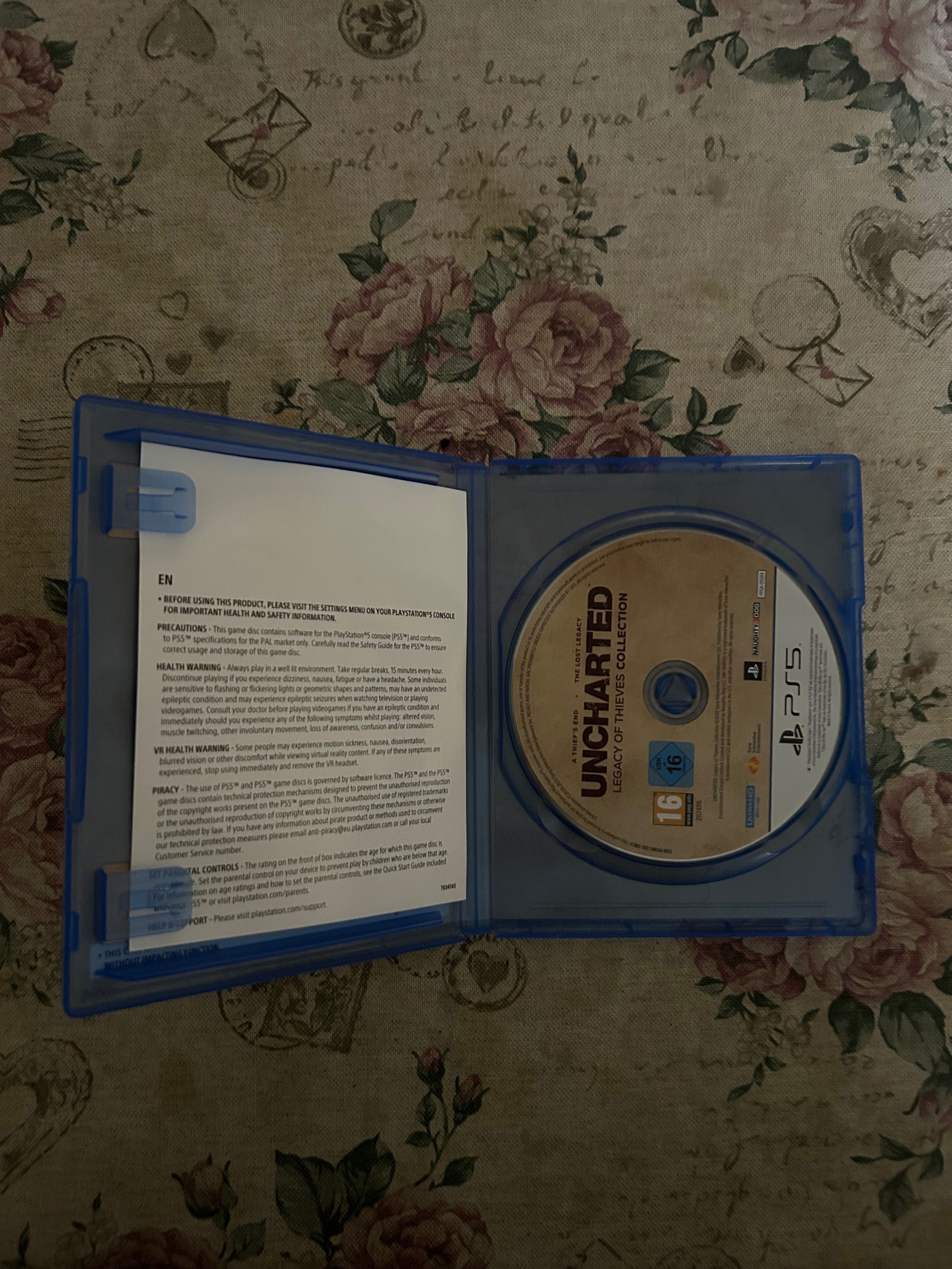 Uncharted Legacy Of Thieves Collection ps5
