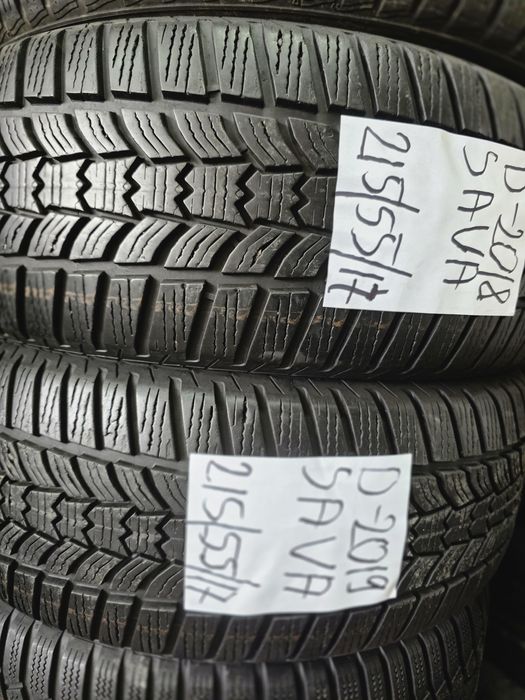 2x 215/55/17 M+S SAVA 2019 Stare excelenta