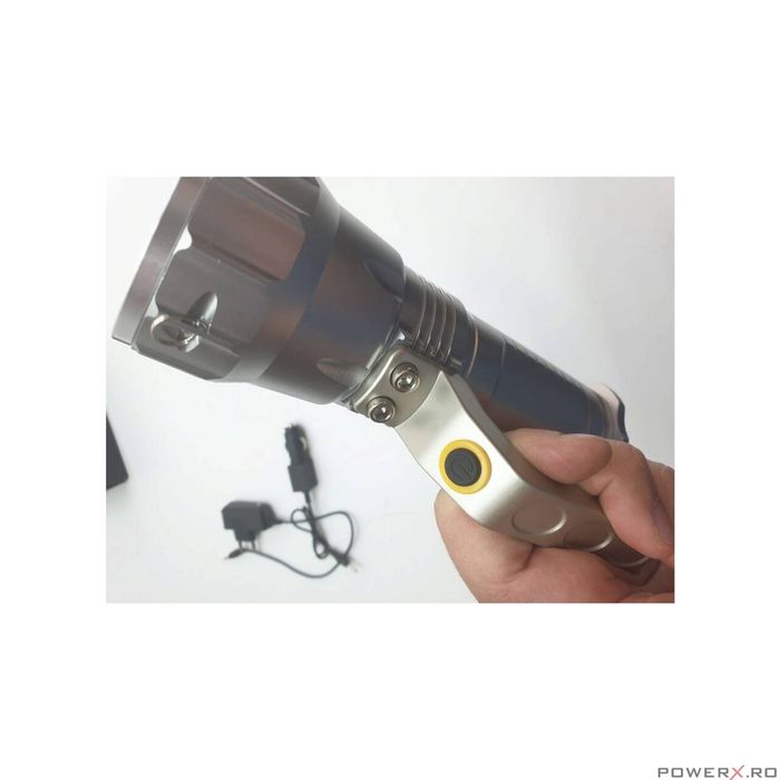 Lanterna Lupa Led Aluminiu Reincarcabila