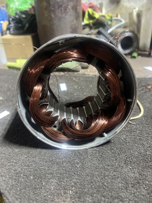 Ремонт перемотка электродвигателей насосов