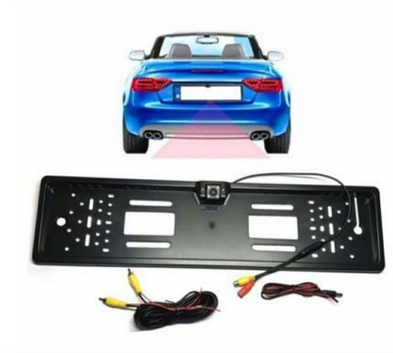 Suport numar auto camera video marsarier senzori parcare