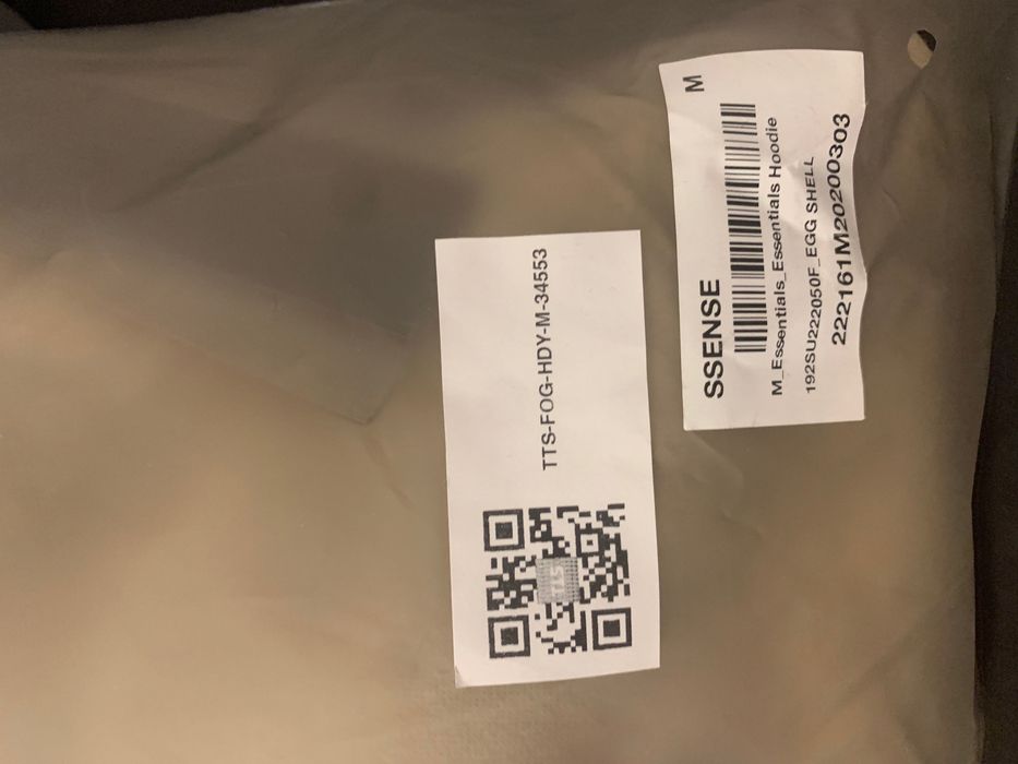 Hanorac Fear Of God Essentials