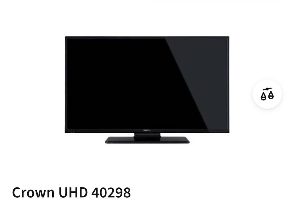 Crown телевизор 40инча