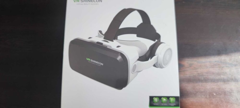 3D VR очила за виртуална реалност за телефони 4.7-6.7" с дистанционно