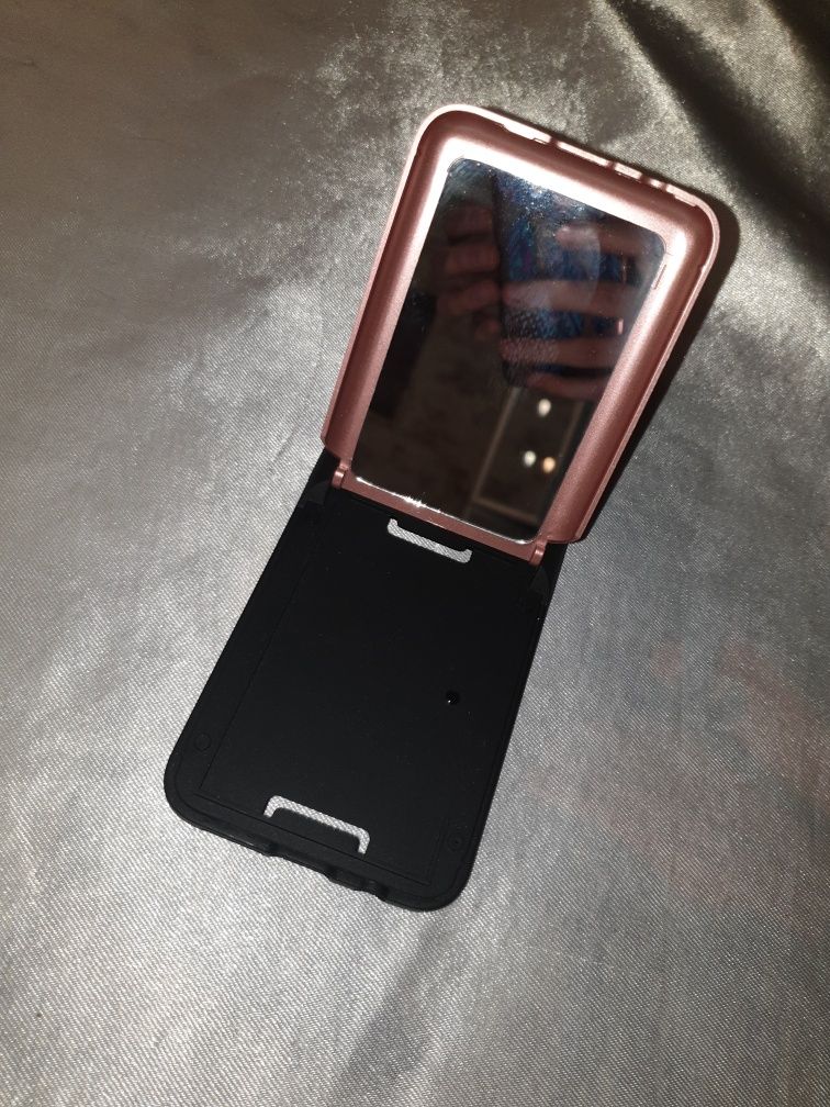 Чехол с отделением под карту и зеркалом Samsung S9