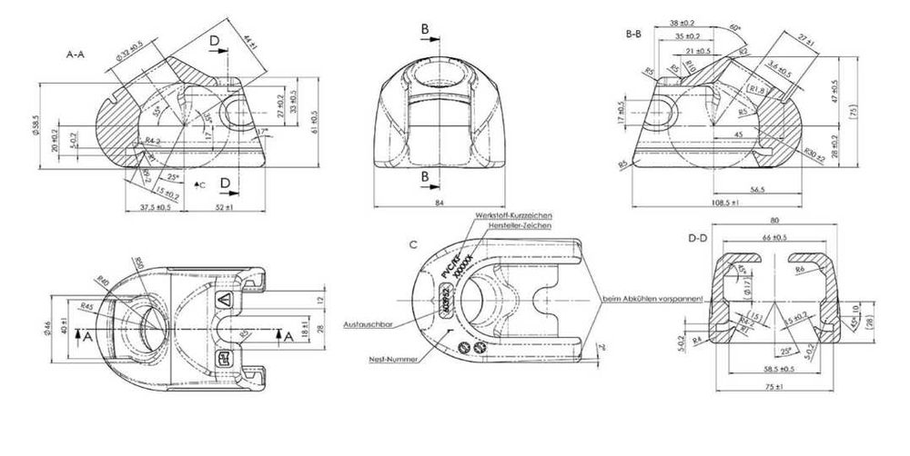 Гумен протектор за лапа за теглич AL-KO