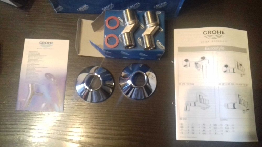 Baterie/robinet monocomandă cadă (vană), GROHE EUROSTYLE 33 591 000