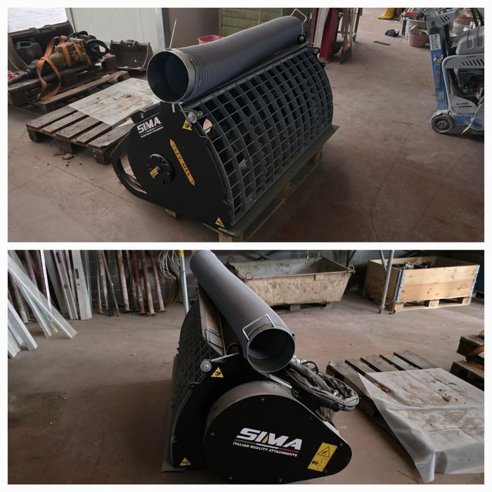 Malaxor  lamă  zăpadă  picon  rampe  cupă  mătura miniincarcator