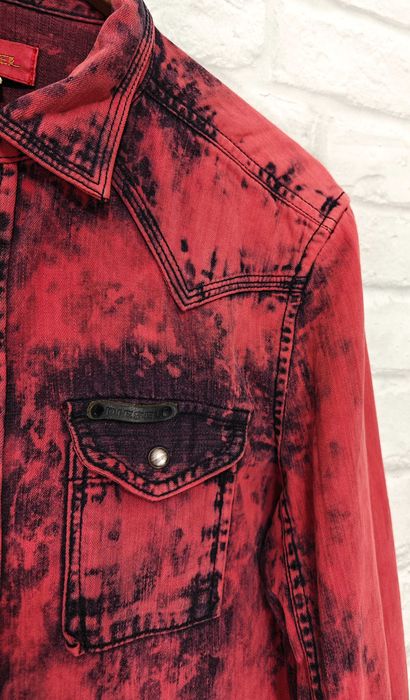 DIESEL Denim Оригинална мъжка риза размер S