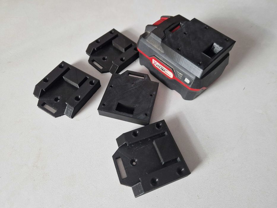 Suport / adaptor baterie Parkside 20v 3D Print
