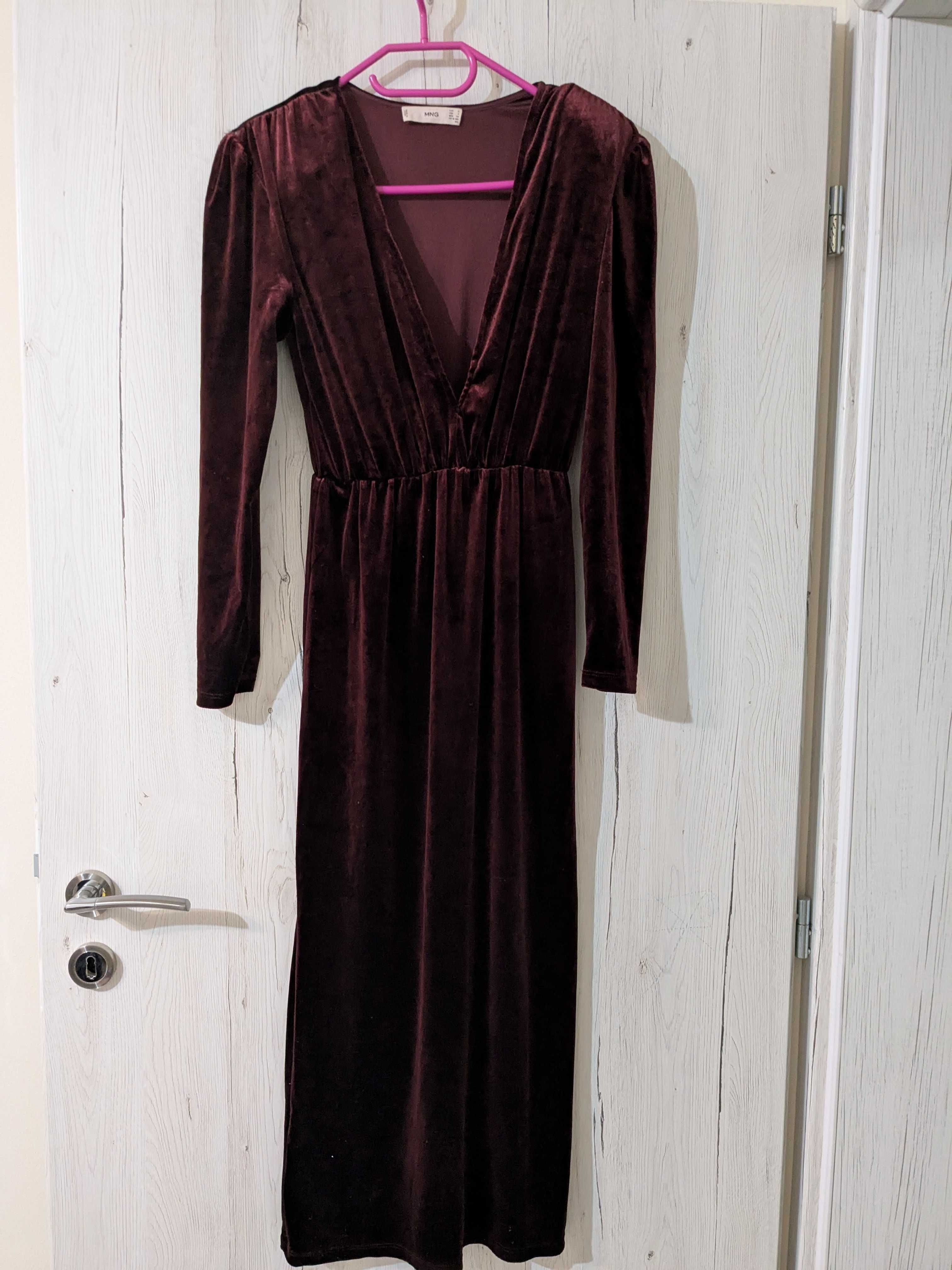 Rochie eleganta din catifea