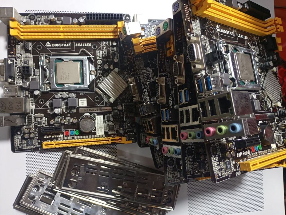 Biostar H81+CPU i3 processor 4160