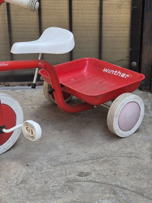 Bicicletă copii Winther cu coș rabatabil