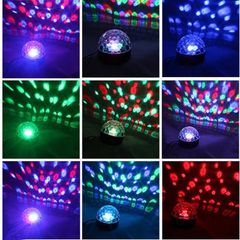 Светодиодный диско шар c USB - LED RGB Magic Ball Light светомузыка