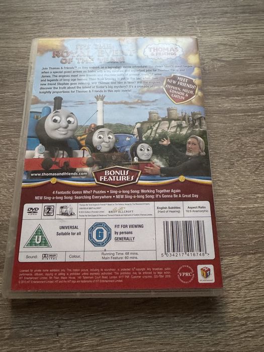 King of the Railway, Thomas si prieteni sai dvd