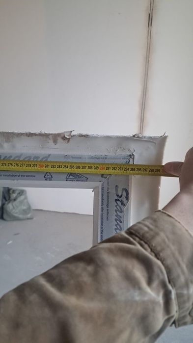 Балконная рама с дверью