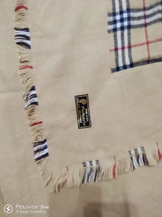 Шаль шерстяная двухстороняя