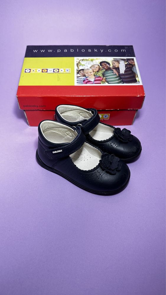 Pantofiori din piele naturală • PABLOSKY • Nr. 23 EU / 15 cm