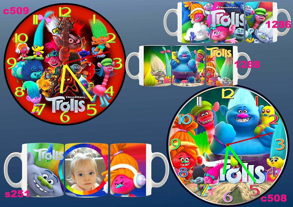 Детски стенен часовник;възможност за комплект с чаша-с или без снимка