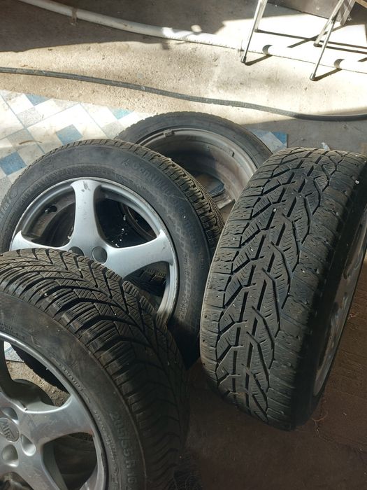 Gent aliaj 18inch, Genți aliaj de 16inch 205/55 R16  cu cauciucuri