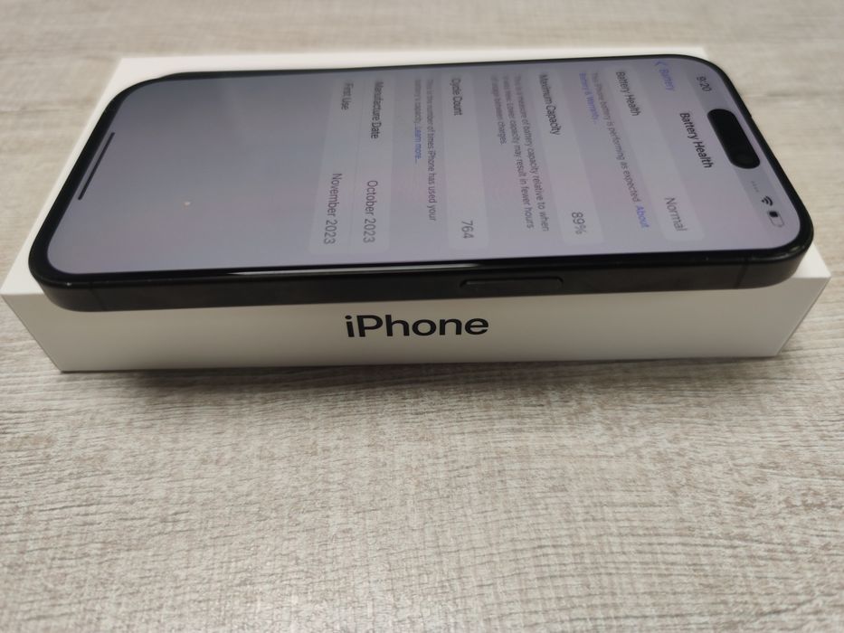 Iphone 15 pro 256gb Black 89% Battery!