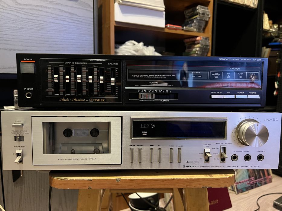 Усилитель магнитофон касетный pioneer