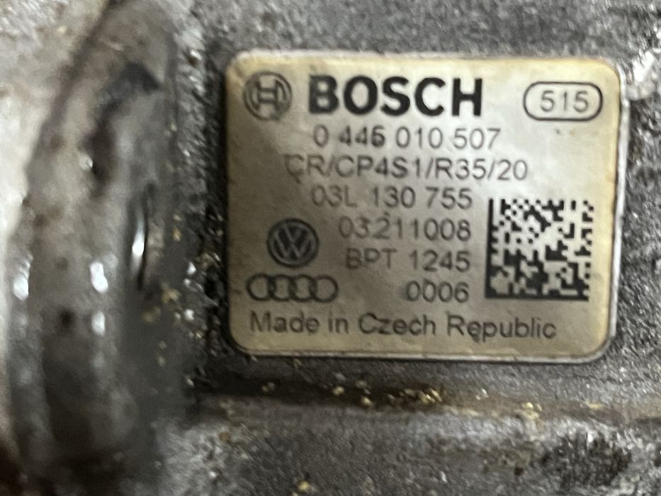 Pompa nalta cbab injectoare euro 5 passat