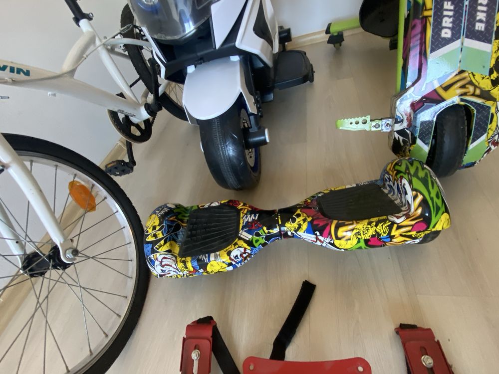 Bicicleta, Motocicleta, Tricicleta, Hoverboard