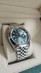 Vand Rolex Datejust 41mm Verde Green Mint Dial NOU