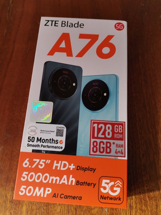 ZTE blade A76 128gb/8G ram