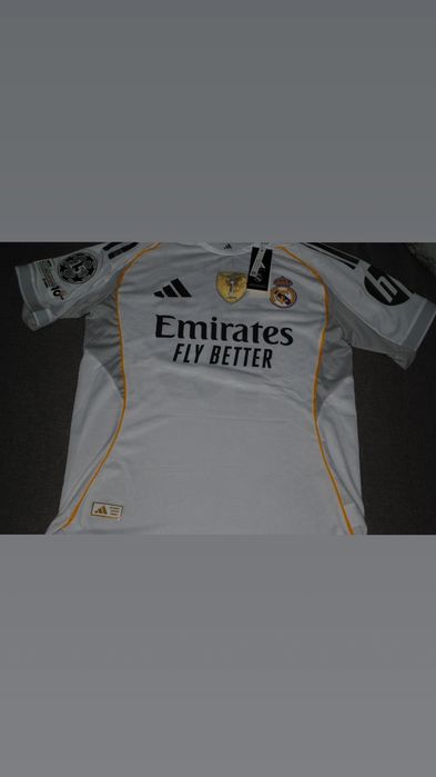 Tricou Real Madrid sezon 25/26 Mbappe-Vini.jr