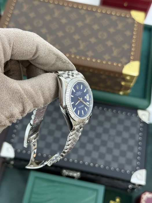 Rolex Date-Just 41mm Blue