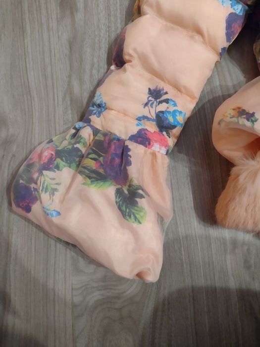 Елегантно дамско яке с пух от естествен косъм