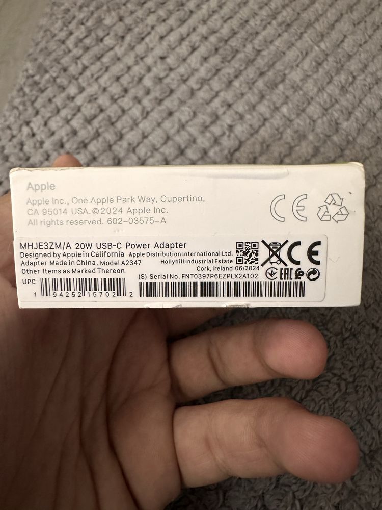 USB-C 20W Power Adapter