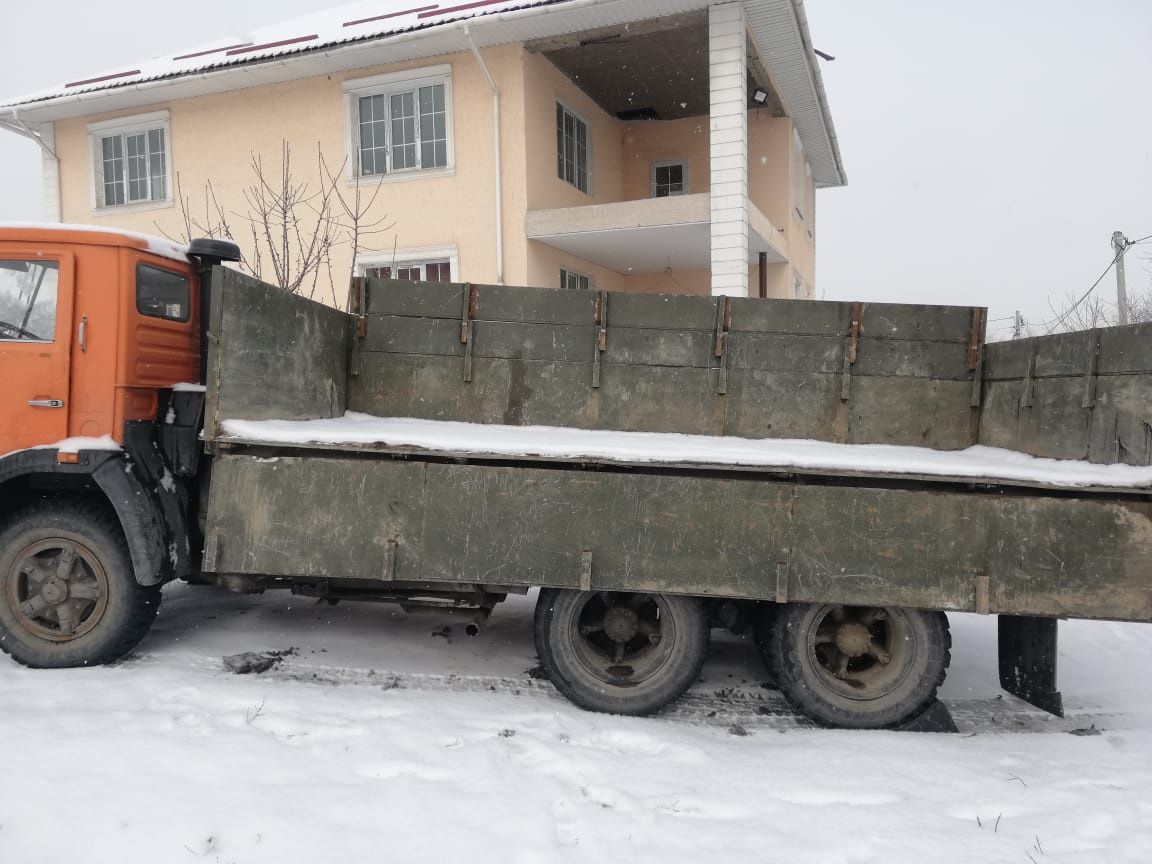 Услуги КамАЗа самосвала, доставка, вывоз мусора