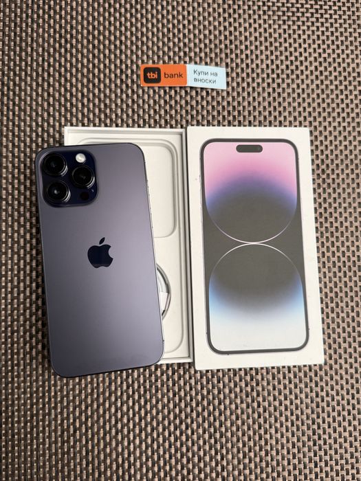 512Gb/*ЛИЗИНГ*/ IPhone 14 Pro Max Deep Purple 100% БАТЕРИЯ