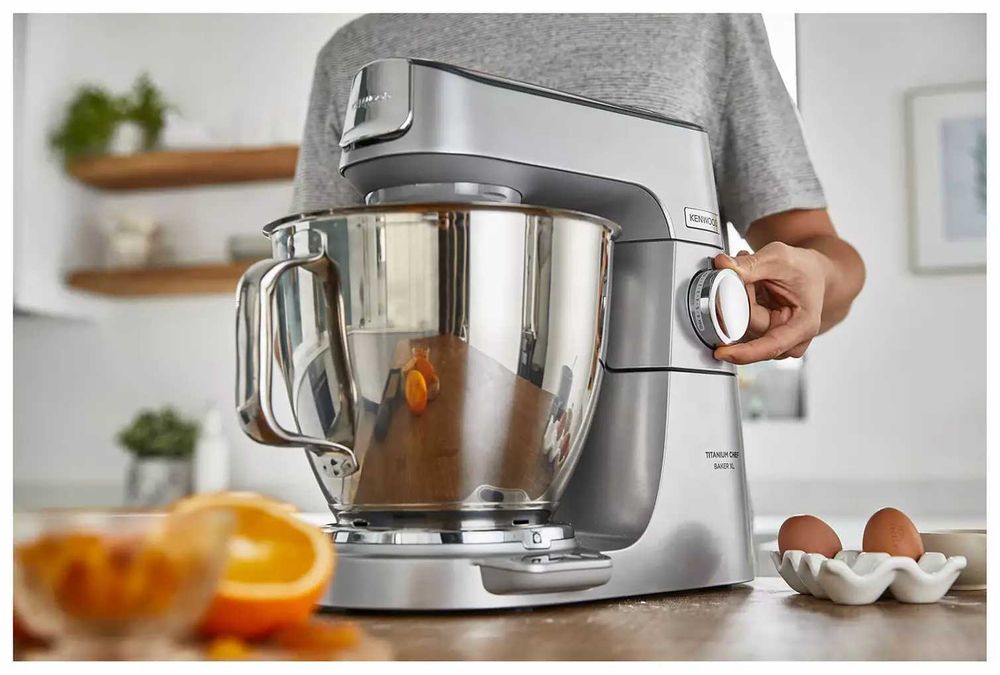 Планетарен Миксер Кухненски Робот Kenwood KVC85.004SI Chef Titanium