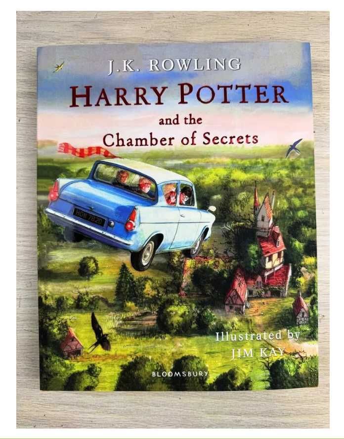 Гарри Поттер на Английском 5 книг. Harry Potter set 5 Books Jim Kay