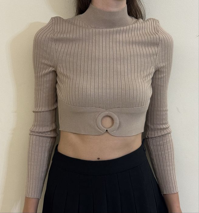 Bluza crop top S