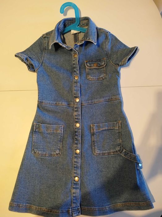 Детска дънкова рокля Zara