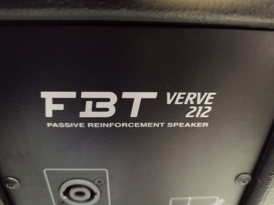 dynacord  și boxe fbt verve 212