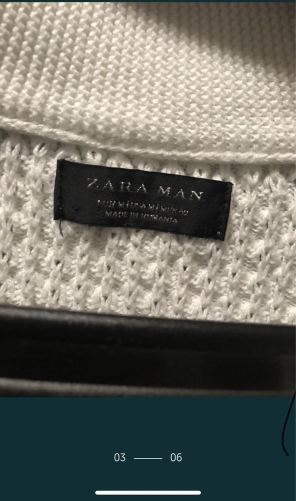Pluovar Cardigan  Zara  barbatesc marimea S/ M folosit stare f buna