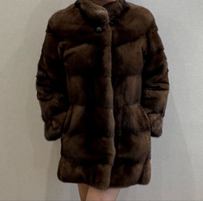 Продам греческую норковую шубу
